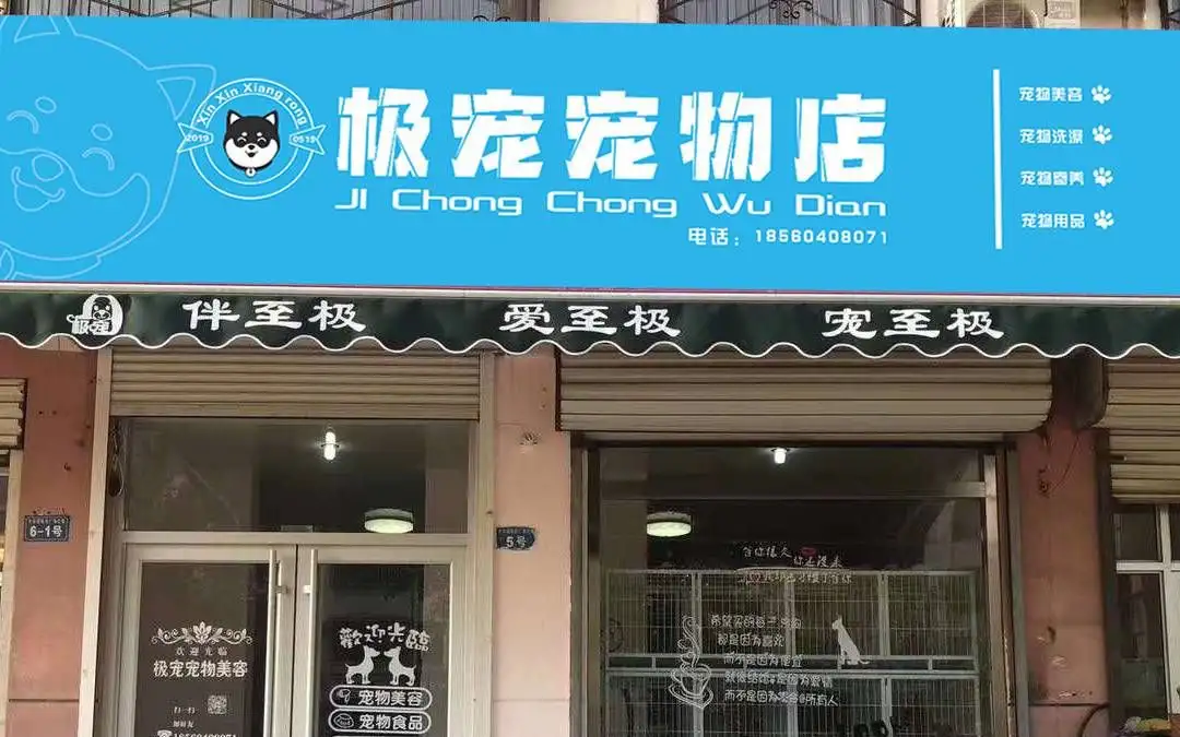 极宠宠物美容店